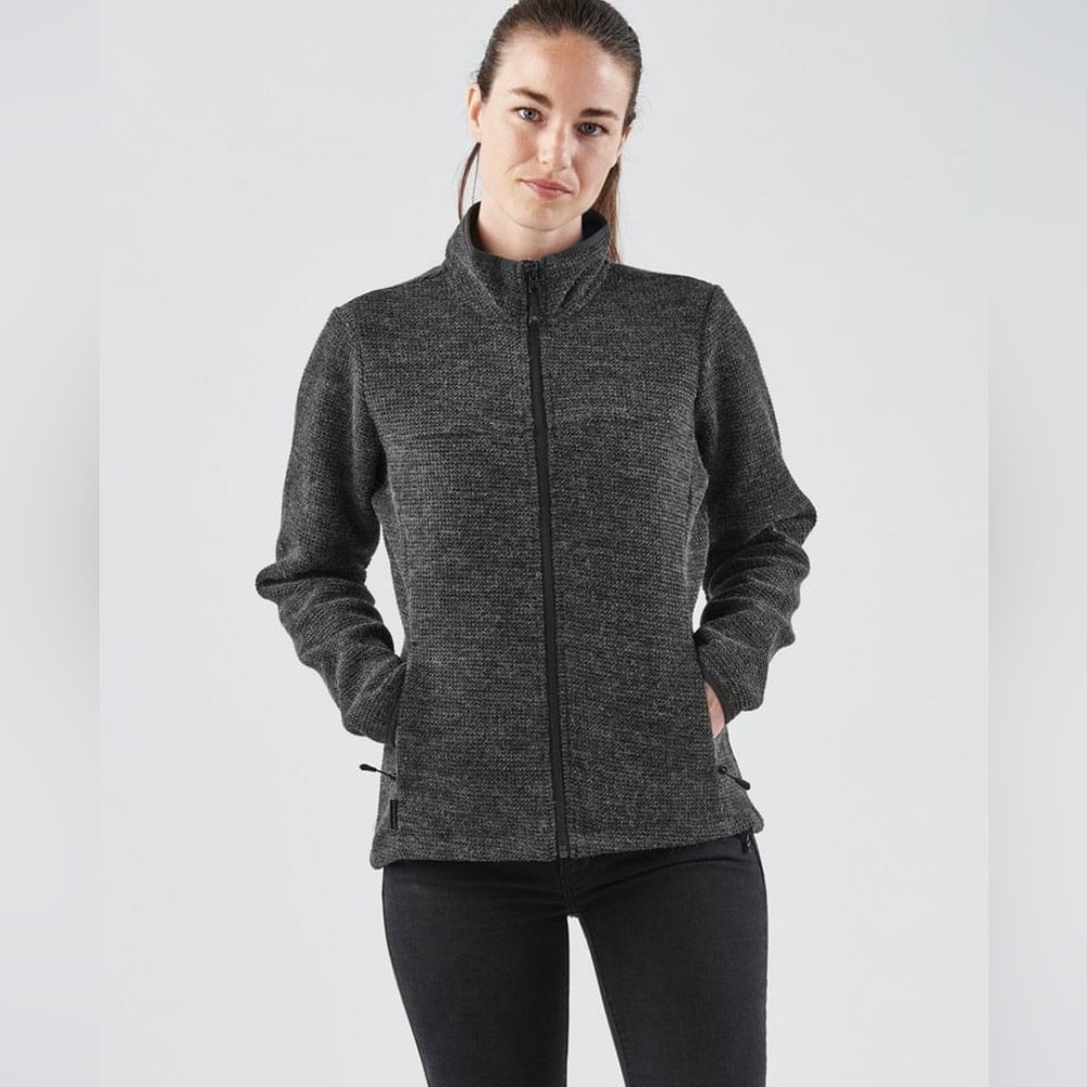 Stormtech NWT Outdoor Women's Kodiak Knit Jacket - KR-1W Graphite Medium